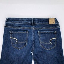American Eagle Denim Skinny Jeans Womens Size 2 Stretch Dark Wash 28” In... - £14.96 GBP