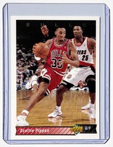 1992-93 Upper Deck Scottie Pippen Basketball Card #133 Chicago Bulls Mint - £7.88 GBP