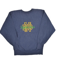 Vintage Notre Dame Fighting Irish Champion Reverse Weave Sweatshirt Mens XL USA - $81.37