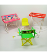 1986 Barbie Rockers Doll RECORDING STUDIO Playset Keyboard Mixer Directo... - $33.77 CAD
