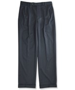 Brooks Brothers Mens Dark Grey Madison Fit Pleated Wool Pants 34W x 34L ... - $142.17 CAD