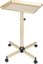 Salon Tray, Champagne Gold Salon Tray, Salon Tray Cart With Adjustable, Rusting - £48.60 GBP