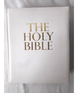 Holy Bible New American Bible Catholic Biblical White Hardcover 1974 Tab... - £28.73 GBP