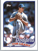 1989 Topps 249 Tim Leary  Los Angeles Dodgers - £0.77 GBP