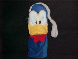 13&quot; Disney Donald Duck Plush Golf Cover With Golf Club On Top Of Head Tags - £98.68 GBP