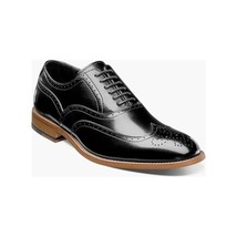 25064,Stacy adams Leather Shoes Dunbar Wingtip Oxford Lace Up All Colors image 2