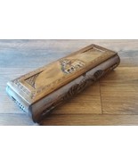 Handcrafted Long Armenian Wooden Box with Saint Gayane Church and Mount ... - €71,44 EUR