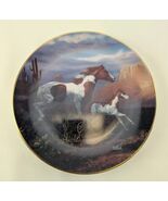 Desert Shadows 1993 Plate 8.25" The Hamilton Unbridled Spirit Horse - $22.66