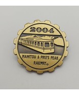 Manitou &amp; Pikes Peak Railway 2004 Souvenir Railroad Train Lapel Pin - €21,32 EUR
