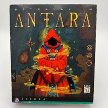 VTG 90s Betrayal In Antara For PC With Big Box 1996 Complete 3 Discs by Sierra - £11.04 GBP