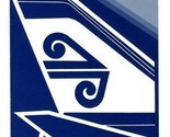 Air New Zealand 747 Schedule South Pacific Air Fare Business Bonus Broch... - £21.78 GBP