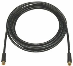 NEW Dynex 12 ft RG6 Coaxial A/V Cable f male antenna satellite connect t... - $5.59