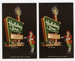 2 Holiday Inn of Somerset Pennsylvania Turnpike Postcards 1970&#39;s - $13.86
