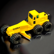 Yellow Tonka Die-Cast Tractor Grader Construction Vintage 1994 - $8.78