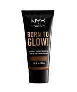 NYX Born To Glow! Naturally Radiant Foundation Warm Honey 1.01oz / 30ml - $148.57 MXN