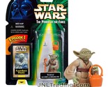 Yr 1998 Star Wars Power of The Force Figure YODA with Cane Stick and Boi... - $34.99