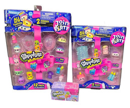 Shopkins Season 7 Join The Party 3 Pack New Free Shipping - £35.75 GBP
