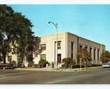 United States Post Office Building Moline IL Illinois UNP Chrome Postcar... - $2.92