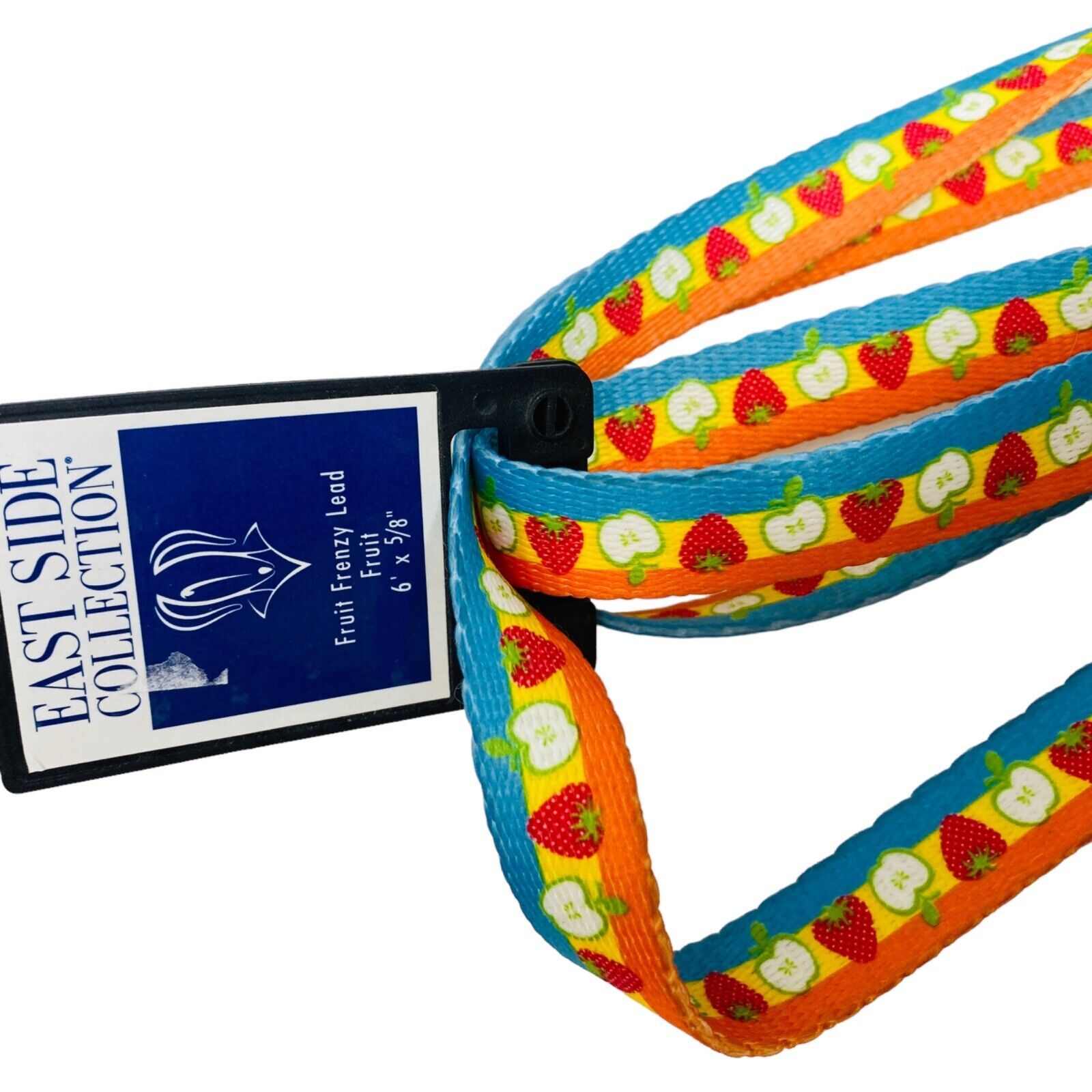 East Side Collection Dog Leash Fruit Frenzy Lead 6' x 5/8" - £10.11 GBP