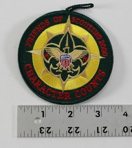 Vintage 2000 Friends of Scouting Character Counts Boy Scouts BSA Camp Patch - £9.24 GBP