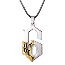 BLEACH ANIME NECKLACE Number No. 6 Grimmjow Jaegerjaquez Metal Pendant w... - $8.95