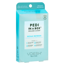 Voesh Pedi In A Box Deluxe 4 Step Pedicure - Ocean Refresh (Pack Of 6) image 2