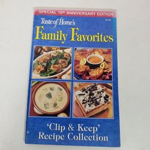 Vintage 2002 Taste Of Home Family Favorites Recipes Cookbook Booklet - $16.83