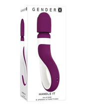 Gender X Handle It Wand - Purple/white - £67.88 GBP