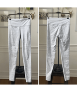 Athleta Jacquard Chaturanga Leggings Textured 455973 Grey $80 S - $530.74 MXN