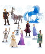 10pcs/set Frozen 2 Elsa Anna Princess Olaf Kristoff Sven Set PVC Action ... - $707.01 MXN