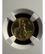 1990 $10 Gold Eagle MS69 Key Date NGC MS69 LOW MINTAGE - FIRST YEAR FRAC... - €420,06 EUR