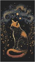 Counted Cross Stitch patterns/ Black cat at Night/ Animals 186 - £7.20 GBP