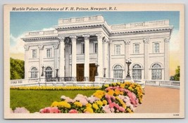 The Marble Palace Newport Rhode Island F.H. Prince Residence Postcard N21 - £3.87 GBP