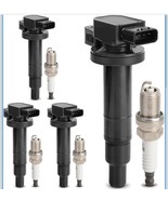 4X Ignition Coil+Spark Plug Fit 2001-10 Toyota Yaris Prius xA xB Echo 1.... - $765.32 MXN