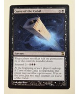 Curse of the Cabal Time Spiral NM Black Rare MAGIC THE GATHERING CARD Mtg - $54.31 MXN