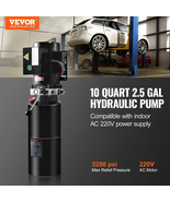  220V 10 Quart Car Lift 3HP Hydraulic Pump Power Unit Car Lift Single Ph... - £237.27 GBP