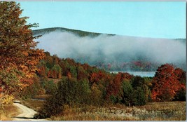 Low Cloud over Red House Lake Allegany State Park New York Postcard - £4.05 GBP