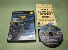 SOCOM II US Navy Seals Sony PlayStation 2 Complete in Box - £4.65 GBP