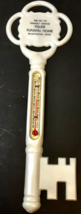 Fisher Funeral Home Wilmington Ohio Key To Good Fortune Thermometer Advertise - £7.85 GBP