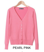 Color: Pearl Pink,Size: 3X Large - Cuddle Cardigans Long Sleeves Button ... - $61.98 CAD