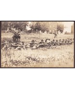 WWI Soldiers on Firing Line RPPC Company E 5th Regiment Photo Postcard #134 - $470.41 MXN