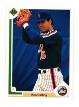 1991 Upper Deck #198 Ron Darling New York Mets - $3.00