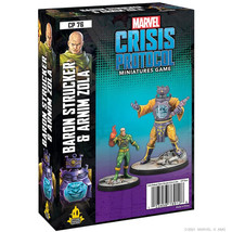 Marvel Crisis Protocol Miniatures Game Baron Strucker &amp; Arnim Zola - $34.24