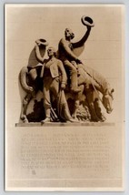 RPPC Orson Pratt And Erastus Snow This Is The Place Monument Utah Postcard U29 - £4.72 GBP