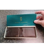 Vintage Billfold Wallet Prince Gardener Brown Leather NOS - $40.83 CAD