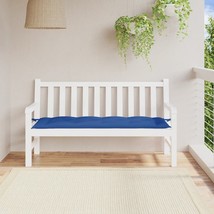 Garden Bench Cushion Blue 59.1&quot;x19.7&quot;x2.8&quot; Oxford Fabric - $2,113.71 MXN