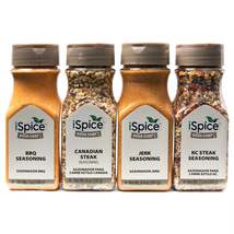 iSpice - 4 Pack Grill Seasoning | Grill Mania - £23.96 GBP
