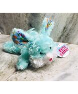 Greenbrier Fuzzy Friends EASTER BUNNY RABBIT 9&quot; GreenTextured Plush Soft... - $286.92 MXN