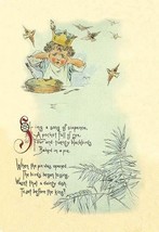 Sing a Song of Sixpence by Maud Humphrey - Art Print - £17.39 GBP+