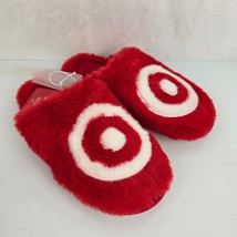 Wondershop Target Red Bullseye Slipper Holiday Large Women&#39;s 9 - 10 Men&#39;s 7 - 8 - $21.77